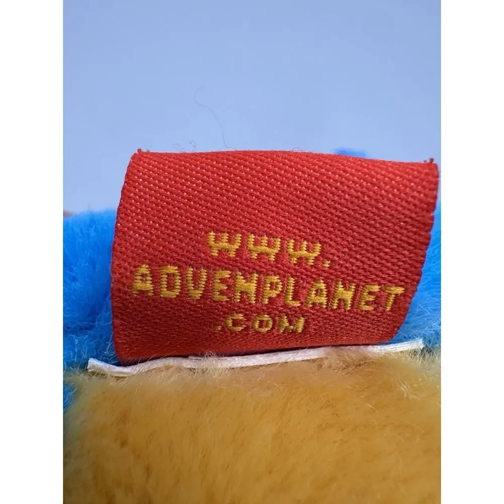 Adventure Planet Blue Dinosaur Stegosaurus Plush 9” Stuffed Prehistoric Animal